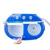 Mestic Lave-linge portable 2 en 1 MW-120 Bleu et blanc 250 W