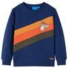 vidaXL Sweatshirt pour enfants bleu marine 116