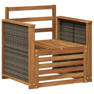 vidaXL Sofa de milieu ext&eacute;rieur Naturel