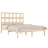 vidaXL Cadre de lit sans matelas 135x190 cm bois de pin massif