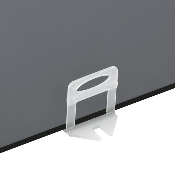 vidaXL Clips de nivellement de carreaux 2500 pcs 2 mm
