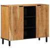 vidaXL Buffet Marron 90 x 33,5 x 75 cm Bois de mangue massif