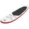 vidaXL Ensemble de planches SUP gonflables Rouge et blanc