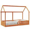 vidaXL Cadre de lit d'enfants forme de maison sans matelas 90x200 cm