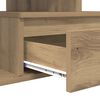 vidaXL Table basse Ch&ecirc;ne artisanal 90 x 49 x 45 cm Bois d'ing&eacute;nierie