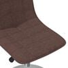 vidaXL Tabouret de bar Marron Tissu