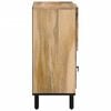 vidaXL Armoire latérale 80x33x75 cm bois massif de manguier
