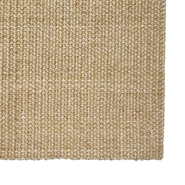vidaXL Tapis en sisal pour griffoir 100x100 cm