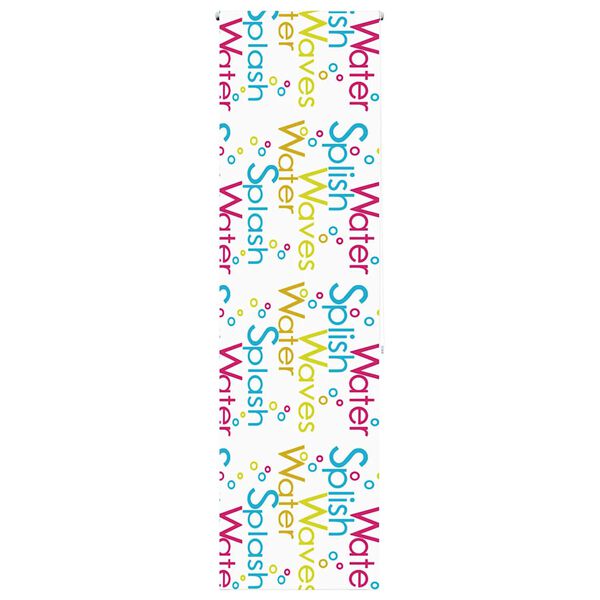 vidaXL Store enrouleur de douche 70x240 cm largeur du tissu 66 cm