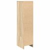 vidaXL Buffet haut ch&ecirc;ne sonoma 29,5x34x119,5 cm bois d'ing&eacute;nierie