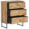 vidaXL Buffet Bois de teck recyclé 60x30x75 cm