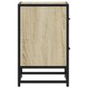 vidaXL Table de chevet ch&ecirc;ne sonoma 40x31x50 cm bois d&rsquo;ing&eacute;nierie