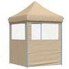 vidaXL Tente de f&ecirc;te Beige 200 x 200 x 306 cm Tissu Oxford