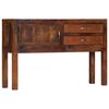 vidaXL Buffet 118x30x75 cm Bois de manguier massif
