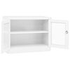 vidaXL Armoire de bureau Blanc 90x40x70 cm Acier