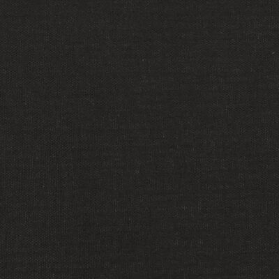 vidaXL Chaises de salle à manger 2 pcs Noir Tissu et similicuir