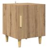 vidaXL Cabinet de chevet Ch&ecirc;ne artisanal 40 x 40 x 50 cm