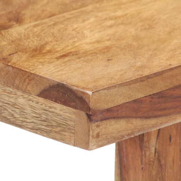 vidaXL Table console 118 x 40 x 76 cm Bois solide