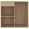 vidaXL Armoire cosm&eacute;tique Ch&ecirc;ne sonoma 80x40x75 cm Bois d'ing&eacute;nierie