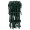 vidaXL Bordure de pelouse Fer enduit de poudre 25x0,4 m