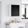 vidaXL Armoire de cuisine avec porte Kalmar Ch&ecirc;ne noir 50 x 31 x 60 cm