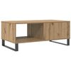 vidaXL Table basse ch&ecirc;ne artisanal 90x50x36,5 cm bois d'ing&eacute;nierie
