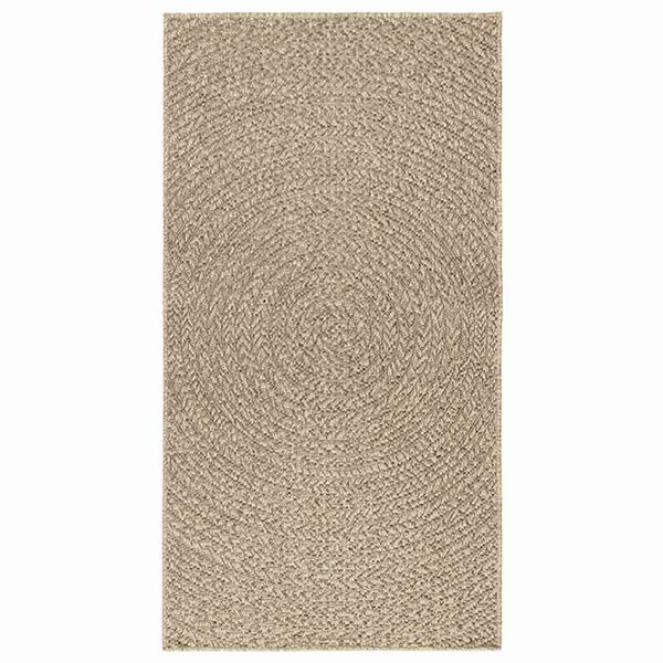 vidaXL Tapis ZIZUR beige 80x150 cm aspect de jute int&eacute;rieur ext&eacute;rieur