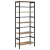 vidaXL &Eacute;tag&egrave;re 4 niveaux 60 x 29,5 x 149 cm Bois d'ing&eacute;nierie
