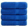 vidaXL Serviettes de douche de qualit&eacute; sup&eacute;rieure SOLUND 4 pcs bleu