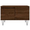 vidaXL Table basse chêne marron 55x55x36,5 cm bois d'ingénierie