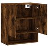 vidaXL Armoire murale ch&ecirc;ne fum&eacute; 60x31x70 cm bois d'ing&eacute;nierie
