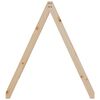 vidaXL Toit de lit pour enfants 209x85,5x88 cm bois de pin massif