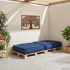 vidaXL Unit&eacute; de canap&eacute; modulaire Indigo 70 x 70 x 36 cm tissu