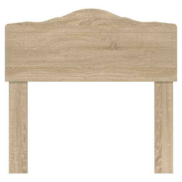 vidaXL T&ecirc;te de lit Ch&ecirc;ne Sonoma 75 cm Bois d'ing&eacute;nierie
