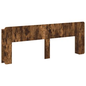 vidaXL Cabinet de T&ecirc;te de Lit Ch&ecirc;ne fum&eacute; Bois d'ing&eacute;nierie