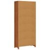vidaXL Biblioth&egrave;que Cire marron 80 x 35 x 183 cm Bois de pin massif