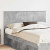 vidaXL T&ecirc;te de lit Gris b&eacute;ton 150 cm Bois d'ing&eacute;nierie
