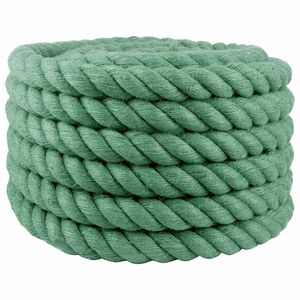 vidaXL Corde en Jute 30 mm Vert Jute 100% Tossa