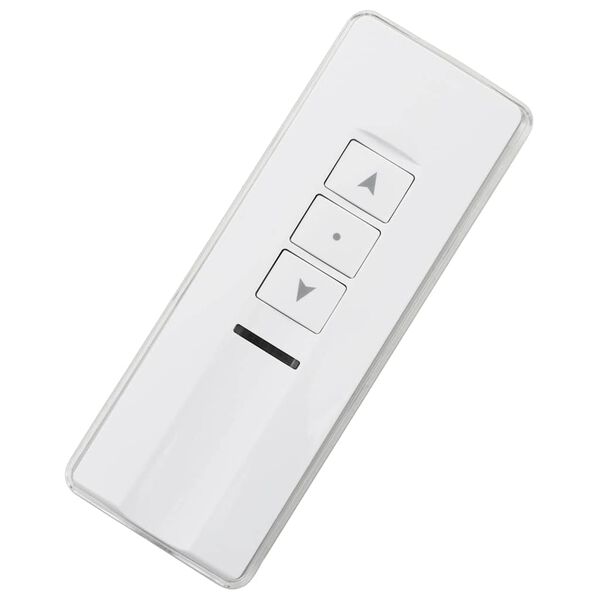 vidaXL Auvent pliable motorisé 400 cm Bleu/blanc