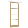 vidaXL Porte coulissante ORKDAL Naturel 93 x 232 cm