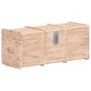 vidaXL Coffre de rangement 90x40x40 cm bois d'acacia solide