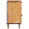 vidaXL Cabinet de chevet Naturel 50 x 33 x 60 cm Bois de mangue massif