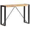 vidaXL Table console 110x35x76 cm Bois de manguier massif
