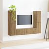 vidaXL Ensemble meuble TV 6 pcs Ch&ecirc;ne artisanal Bois d'ing&eacute;nierie