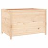 vidaXL Lit sur&eacute;lev&eacute; de jardin 119,5x82,5x78 cm bois de pin massif