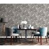 DUTCH WALLCOVERINGS Papier peint Onyx Gris foncé