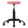 vidaXL Tabouret de massage Velours Rose