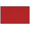 vidaXL Tapis d'entr&eacute;e Rouge et Noir 90 x 150 cm 100% Polyamide