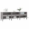 vidaXL Meuble TV sonoma gris 150x30x44,5 cm bois d'ing&eacute;nierie