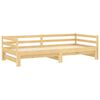vidaXL Lit coulissant 2x(90x200) cm Bois de pin massif